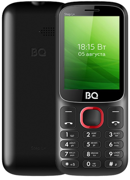 

Мобильный телефон BQ 2440 Step L+ Black+Red 2.4", BT, SIM:2, 800 mAh, 2440 Step L+ Black+Red
