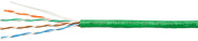 фото Кабель витая пара U/UTP 5e кат. 4 пары  Cabeus UTP-4P-Cat.5e-SOLID-LSLTx-GN-20
