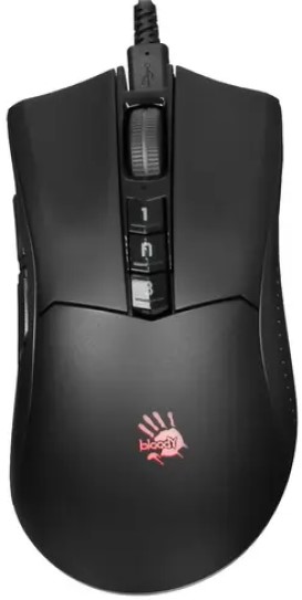 

Мышь Wireless A4Tech Bloody R90 Plus черный, оптическая, 5000dpi, беспроводная USB (7but) (1879061), Bloody R90 Plus