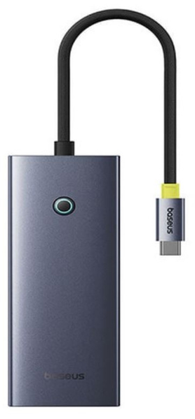Изображение товара Док-станция Baseus USB-C с HDMI, RJ-45 и USB портами для ноутбука