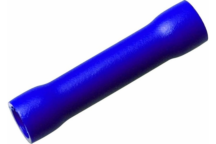 

Гильза соединительная изолированная Rexant 08-0721 L-26 мм 1.5-2.5 мм2 (ГСИ 2.5/ГСИ 1,5-2,5) синяя, 08-0721
