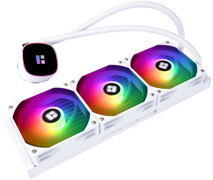 

Система охлаждения жидкостная Thermalright Frozen Horizon 360 White ARGB V2 LGA115x/1200/1700/1851/AM4/AM5 (3*120mm, 1850rpm, 88.89CFM, 30dBa), Frozen Horizon 360 White ARGB V2