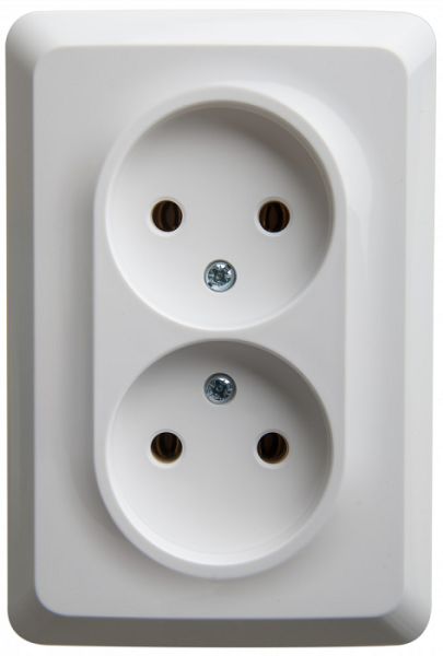 Изображение товара Угловая внутренняя розетка Schneider Electric PC16-105B 2 розъема