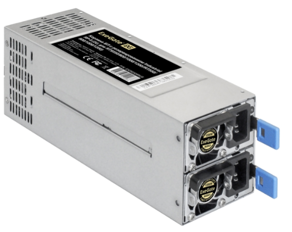 Изображение товара Блок питания Exegate Industrial-RTS1200 мощностью 1200 Вт для серверов
