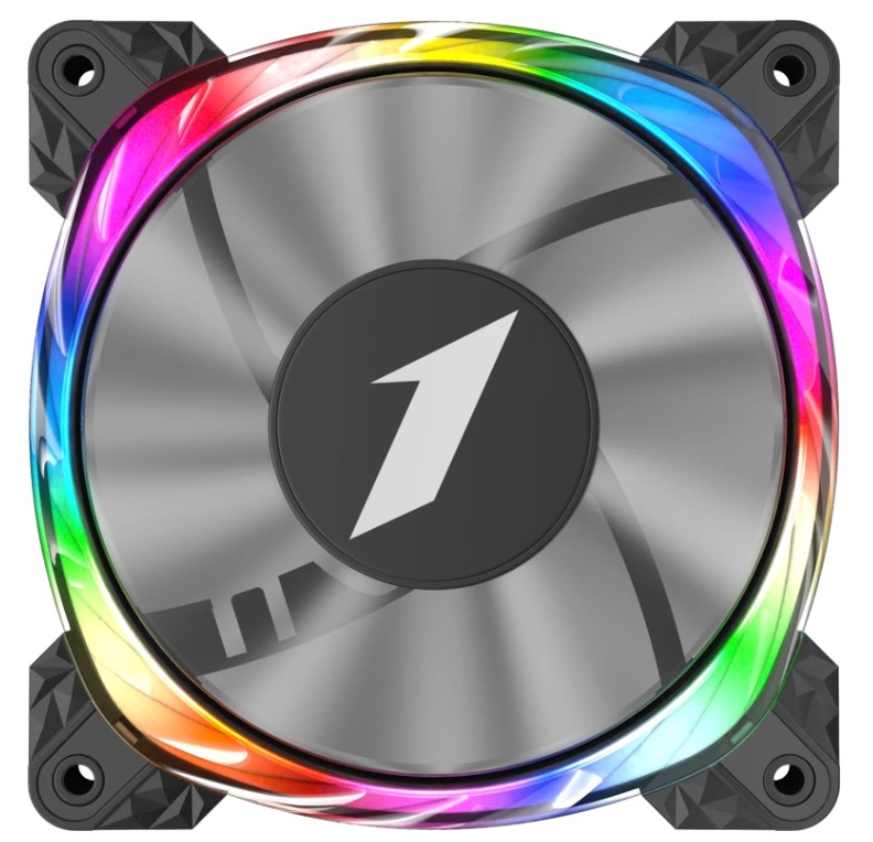 

Вентилятор для корпуса 1STPLAYER FS7R Black 120mm, 600-800rpm, 47.65CFM, 32.2dBa, BULK, FS7R Black