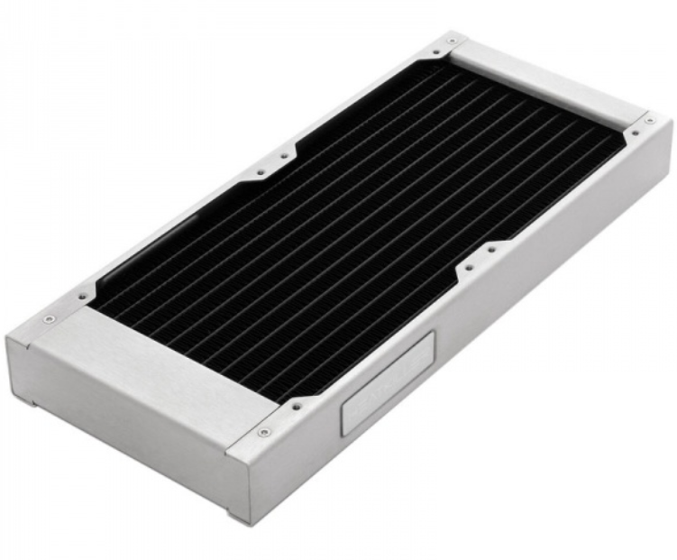 

Радиатор Watercool 24109 HEATKILLER RAD 240-S Stainless Steel, медный, толщина 30 мм, нержавеющая сталь, 24109