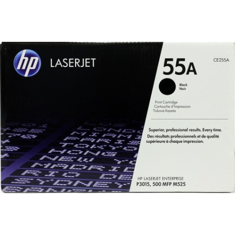 Изображение товара Картридж HP 55A для лазерных принтеров и мфу, черный, двойная упаковка