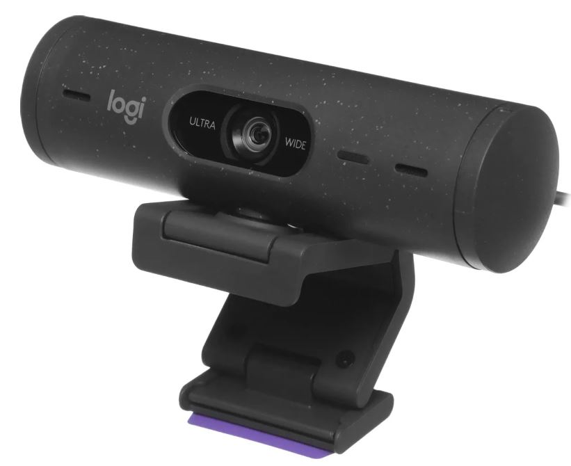 

Веб-камера Logitech Brio 500 960-001423 4Mpix (1920x1080) USB Type-C с микрофоном, черная, Brio 500