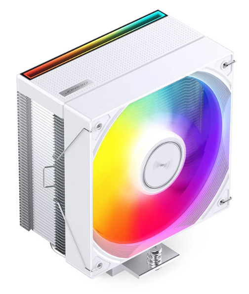 

Кулер JONSBO CB40 White LGA1851/1700/1200/115X/AM5/AM4 (TDP 225W, 120mm, 800-1800rpm, 69.61CFM, 32.6dBa), CB40 White