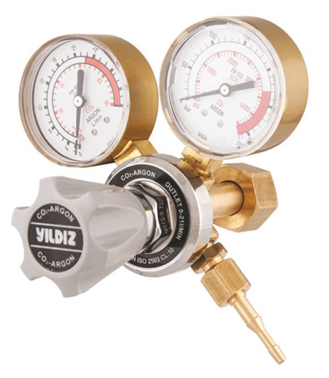 Изображение товара Редуктор Yildiz YILD-5740 с двумя манометрами, до 230 бар