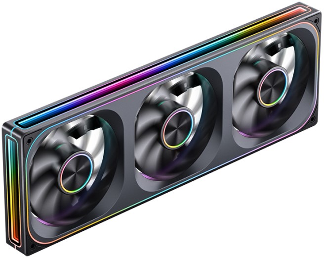 

Вентилятор для корпуса JONSBO ZA-360B моноблок с 3 вентиляторами 120mm, 700-2400rpm, 62.4CFM, 37.3dBa, Ret, ZA-360B