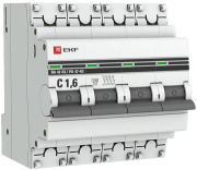 фото Автоматический выключатель EKF mcb4763-4-1.6C-pro