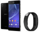 фото Мобильный телефон  Sony Xperia Z2 Black (черный) + Браслет Sony SWR10 Black (черный)