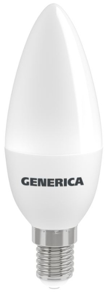 Изображение товара Лампа светодиодная GENERICA LL-C35-10-230-65-E14-G