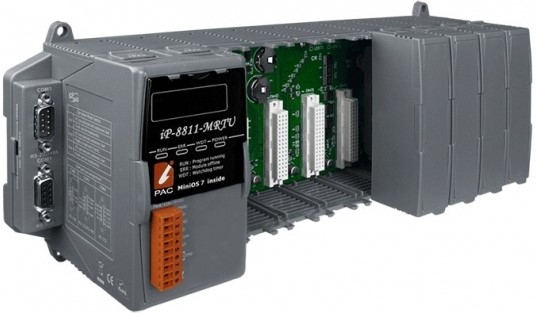

Контроллер ICP DAS iP-8811-MRTU 8 slots I/O Expansion Unit with Modbus RTU/ASCII protocol, iP-8811-MRTU