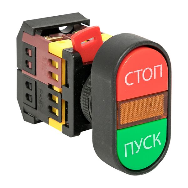 

Кнопка EKF pbn-apbb-o-24 APBB-22N "Пуск-Стоп" овальная 24В NO+NC, pbn-apbb-o-24