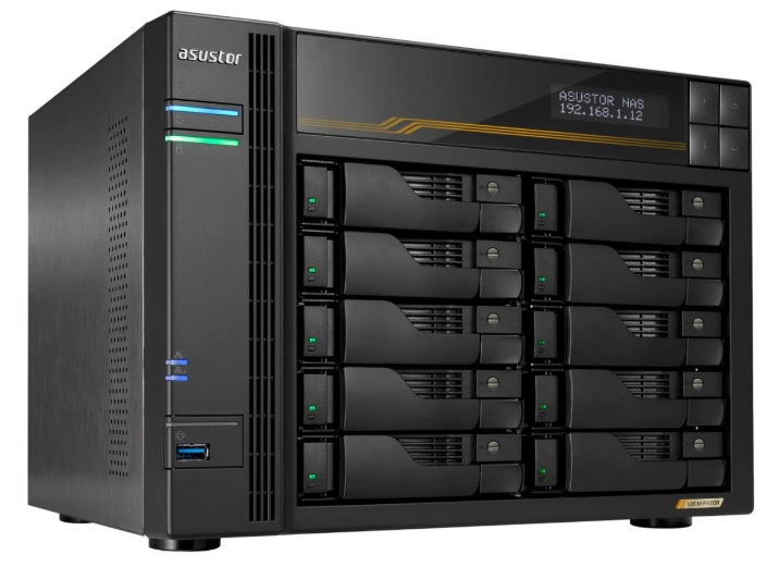 

Сетевой накопитель данных ASUSTOR AS6810T 90IX01T0-BW3S00 10-Bay NAS/AMD Ryzen V3C14 2,3GHz/16GB DDR5, noHDD(HDD,SSD)/2x5,2х10,Gbe(LAN)/3xUSB3.2,Type-, AS6810T