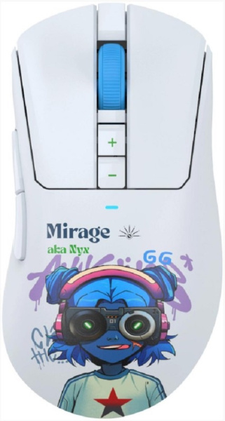 Изображение товара Беспроводная мышь A4Tech Bloody R73 Ultra Duo с 20000 dpi USB-C белая