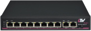 фото Коммутатор неуправляемый LTV LTV-2S08F2U(G)-P
