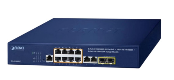 Изображение товара Коммутатор Planet GS-4210-8P2C
