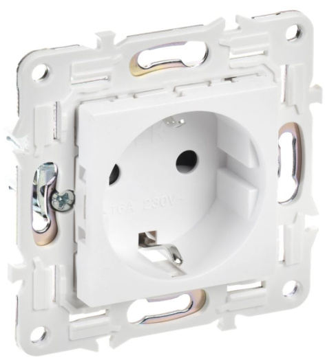 фото Розетка с заземлением  IEK SK-R14-16-K01 в Уфе