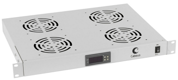 Изображение товара Вентиляторный модуль Cabeus JG03t для настенных шкафов 19"