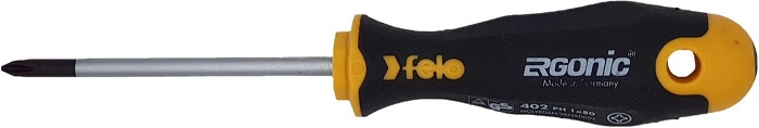 

Отвертка Felo 40210210 Ergonic крестовая PH 1X80, 40210210