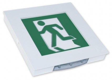 Оповещатель Электротехника и Автоматика МИНИ-220 "Человек влево в дверь" охранно-пожарный световой табло