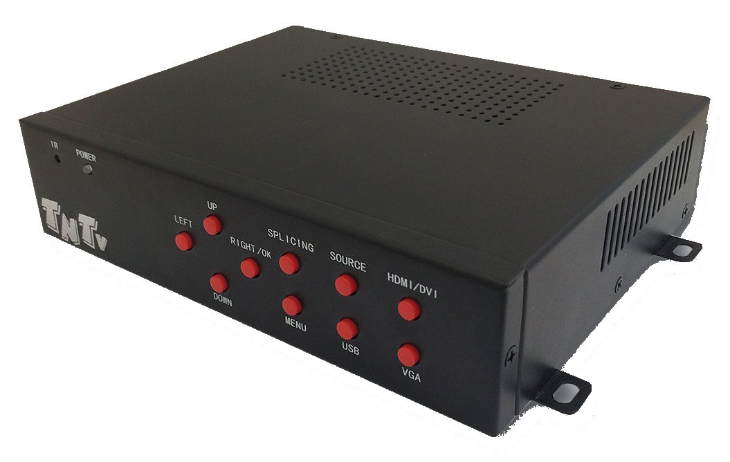 

Контроллер TNTV TNTV/TNT MMS-0104WPBH видеостены, 3 входных порта: VGA/DVI/HDMI, 4 выходных порта HDMI, (макс. разрешение 1920х1080;де-эмбеддер звука;, MMS-0104WPBH