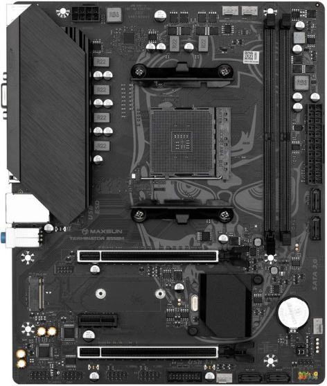 фото Материнская плата mATX MAXSUN MS-Terminator B550M 2.5G в Уфе