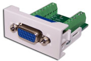 фото Розетка Lanmaster LAN-WA-LP-VGA16-WH