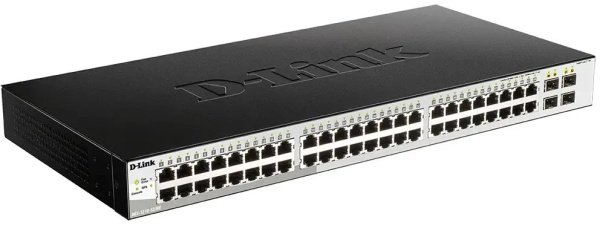 Изображение товара Коммутатор D-link DGS-1210-52X для организации сети