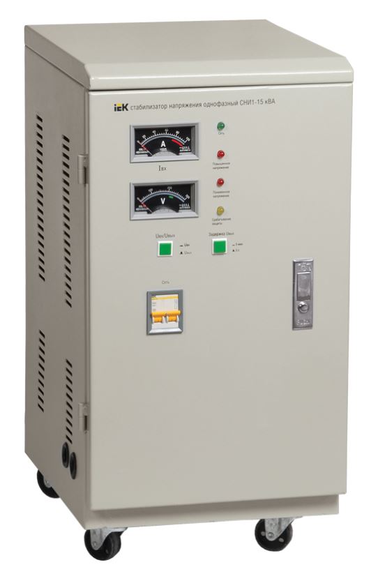 

Стабилизатор IEK IVS10-1-15000 СНИ1 15 кВА однофазный 160-250В, IVS10-1-15000