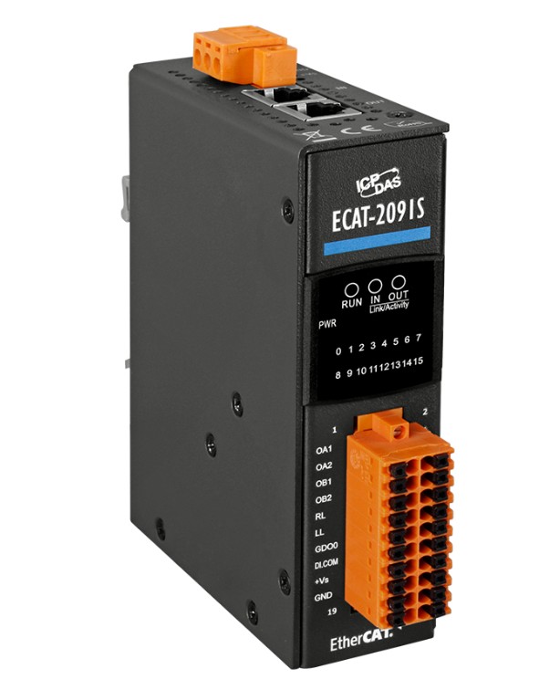 

Модуль ICP DAS ECAT-2091S EtherCAT single axis stepper motor controller/ driver, ECAT-2091S