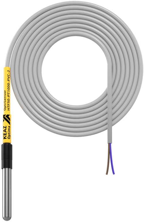 

Датчик температуры КЭАЗ 284695 канальный OptiSensor HTF50-PT1000-PVC-2, 284695