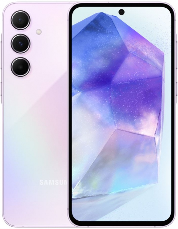 

Смартфон Samsung Galaxy A55 5G 8/128GB SM-A556ELVACAU Awesome Lilac, Galaxy A55 5G 8/128GB