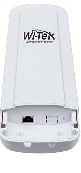 

Wi-Fi мост Wi-Tek WI-CPE211 802.11b/g/n 2,4ГГц до 300Мбит/c, наружная, WI-CPE211