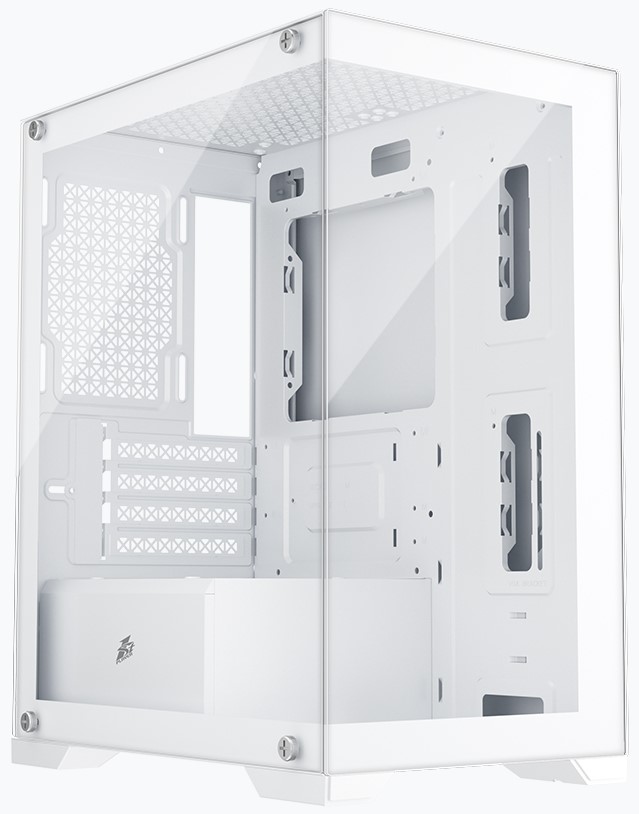 

Корпус mATX 1STPLAYER Mi2-WH-3F1-W белый, без БП, боковая панель из закаленного стекла, USB3.0, USB2.0, HD audio, Mi2-WH-3F1-W