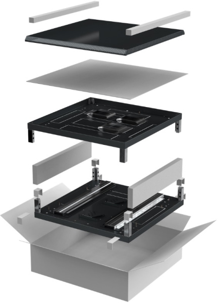 Изображение товара Комплект основания и крыши для шкафов LINEA N ITK LN05-YYX61-Y