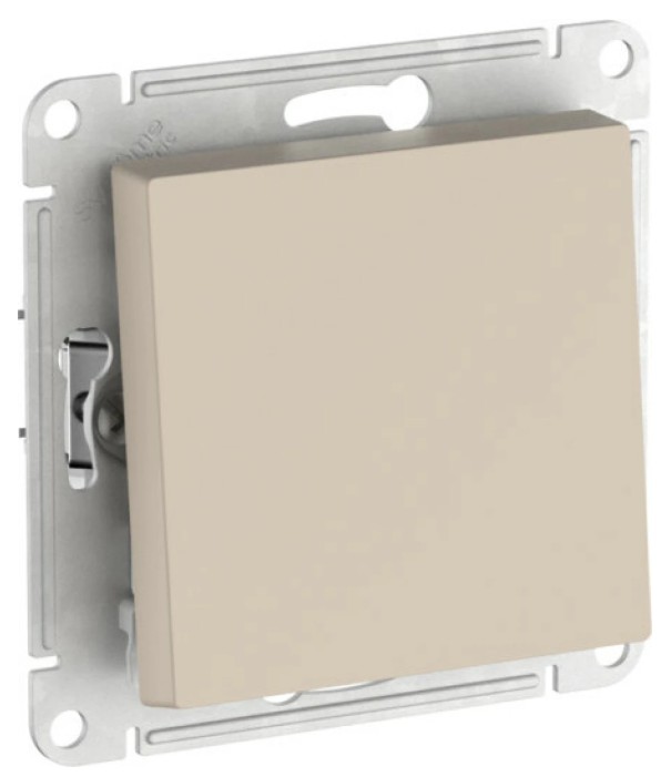

Выключатель одноклавишный Systeme Electric ATN001211S ATLASDESIGN сх.1, 10АХ, мех., быстрозажим. клем., ПЕСОЧНЫЙ, ATN001211S