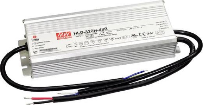 

Драйвер светодиодный Mean Well HLG-320H-48B P вых: 321 Вт; Выход: 48 В; U1: 24...48 В; I1: 6.7 А; Стабилизация: напряжение, ток; Вход: 110/220В авто, HLG-320H-48B