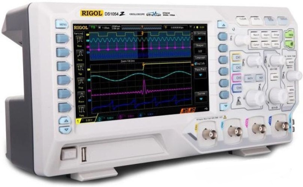 Изображение товара Цифровой осциллограф Rigol DS1054Z с полосой 50 МГц и 4 каналами