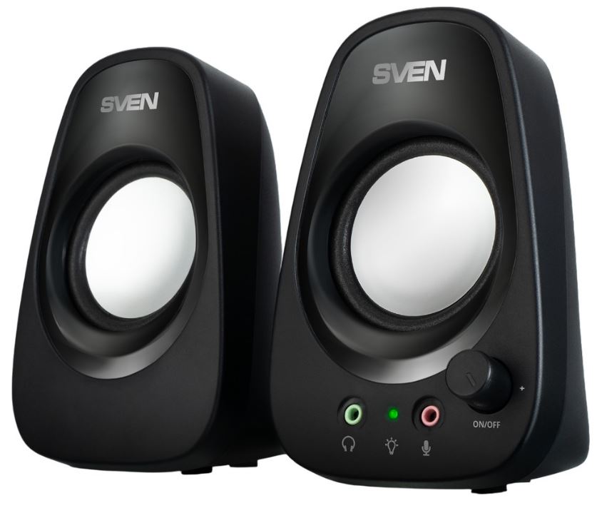 

Компьютерная акустика Sven 190 SV-022587 черная (6 Вт, питание USB), 190