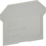 фото Заглушка  IEK YCT10-00-K03-002-ZGL