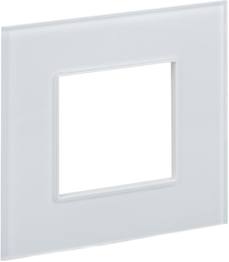 Изображение товара Рамка одинарная IEK SK-M12-G-K01 из закаленного стекла