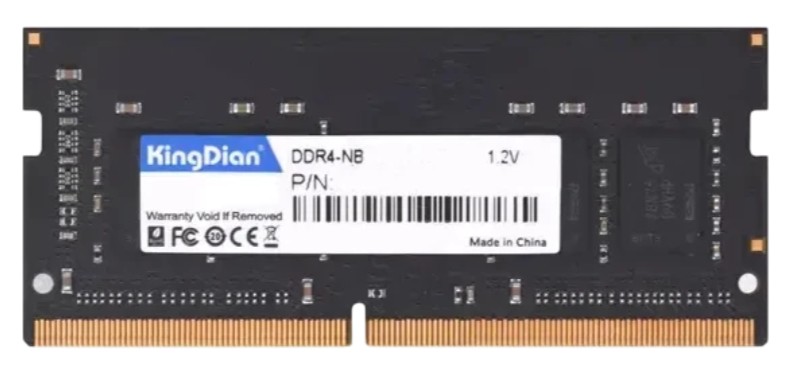 

Оперативная память SODIMM DDR4 8GB KingDian DDR4-NB-8GB-32-22 3200MHz CL22, DDR4-NB-8GB-32-22