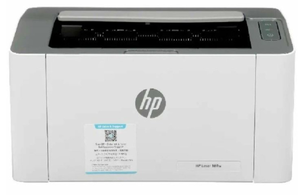 Изображение товара Принтер HP Laser 107w лазерный для офиса и дома УЦЕНЕННЫЙ