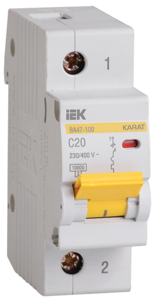 Автоматический выключатель IEK MVA40-1-020-C
