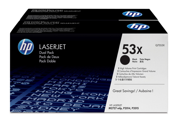 Изображение товара Картридж HP 53X для лазерных принтеров и мфу, черный, оригинальный