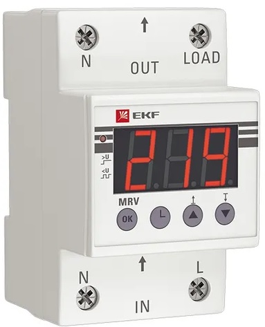 

Реле напряжения EKF MRV-63A с дисплеем MRV 63А PROxima, MRV-63A